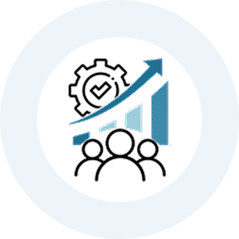 Productivity and achievement graphic