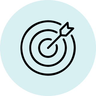 Bullseye symbol illustration